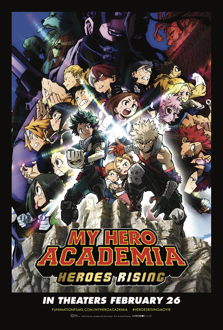 My Hero Academia: Heroes Rising Poster