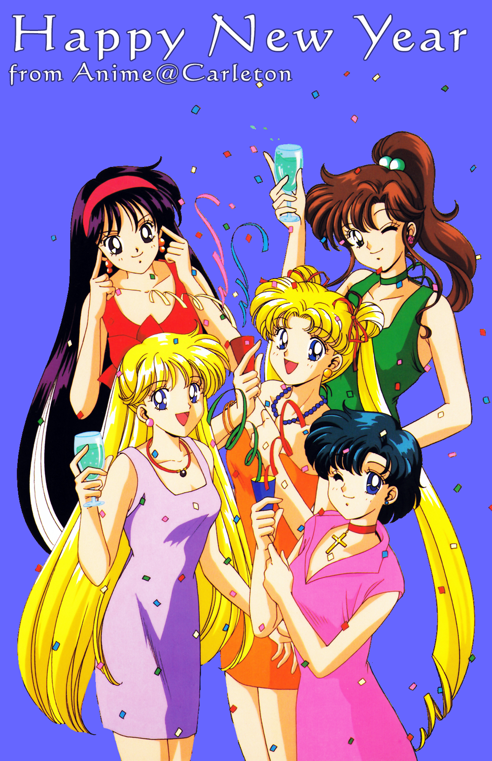 Sailor Moon New Year Party