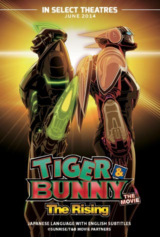 Tiger & Bunny the Movie: The Rising Poster